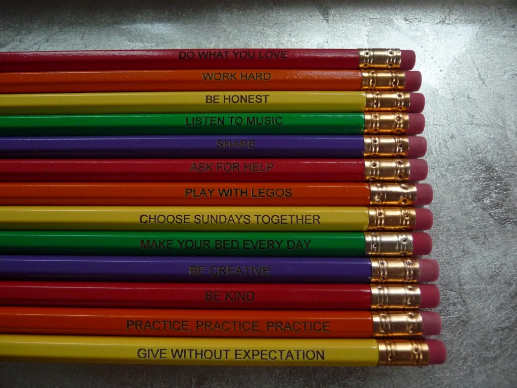 Personalized Pencils: Be Creative