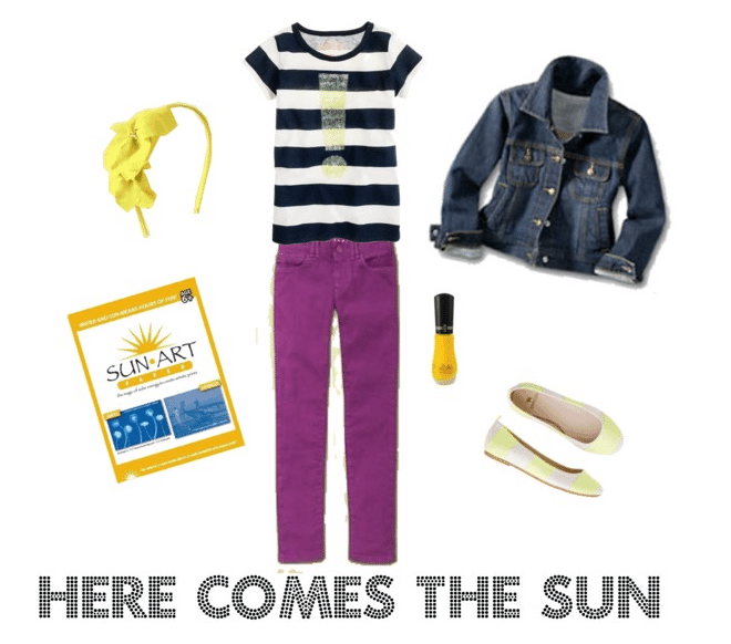 Child Fashion: Girls’ Spring Stripes
