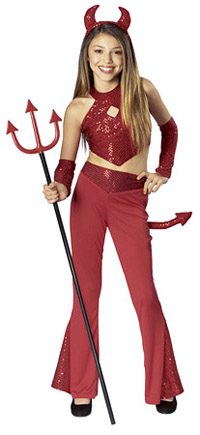 Sexy devil costume