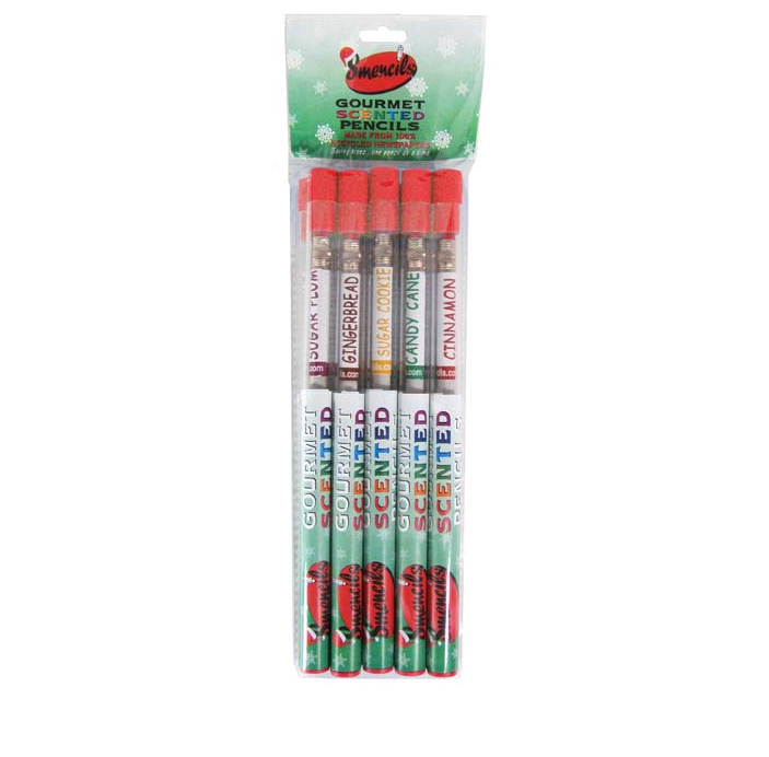 Pack of gourmet scented pencils