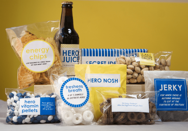 father's day superhero gift package