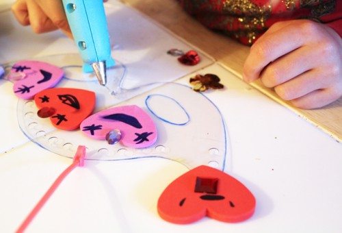 DIY Mardi Gras Masks for Kids