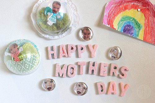 Happy Mother's Day photo magnets 