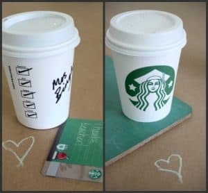 Starbucks Teacher Appreciation DIY Gift | Alpha Mom