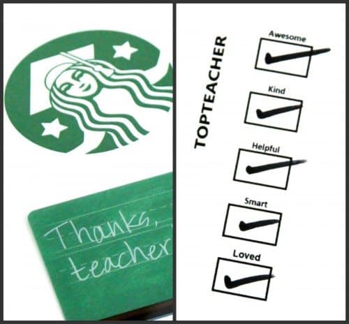 Starbucks Teacher Appreciation Diy Gift Alpha Mom