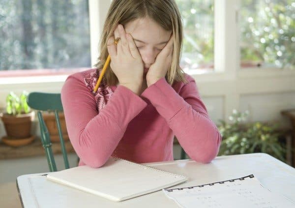 kids too much of the wrong homework