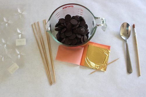 Edible Chocolate Gold Stars for Teacher Appreciation Gifts