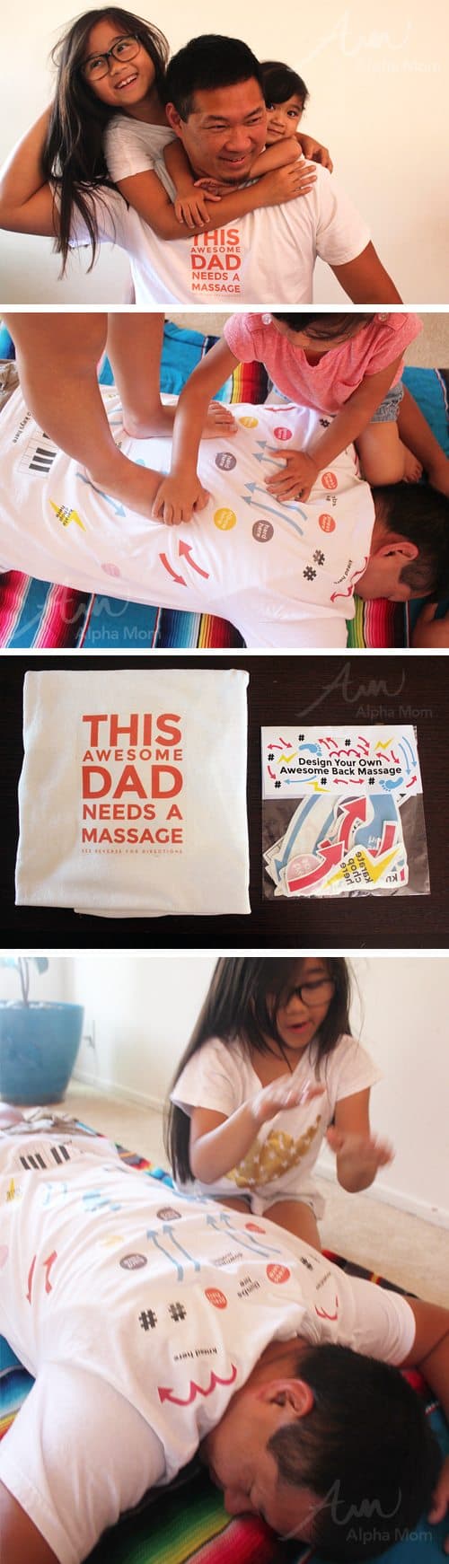 Back Massage T-Shirt (Father's Day Gift)