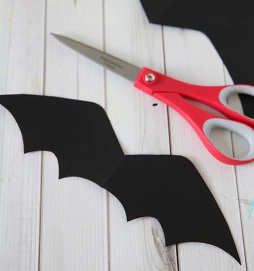 Bat Party Favors (cutting bat wings) by Cindy Hopper for Alphamom.com 