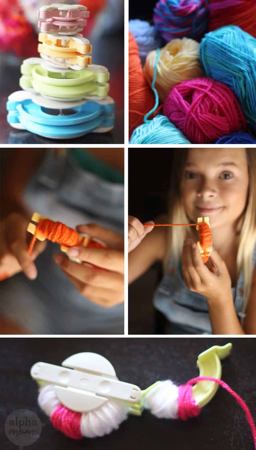 How to Make Yarn Pom Poms  Yarn crafts for kids, Diy yarn crafts