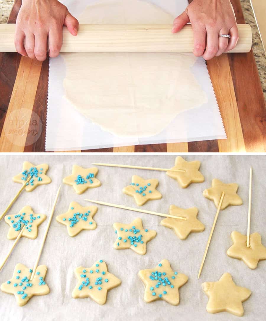 Star sugar cookies 
