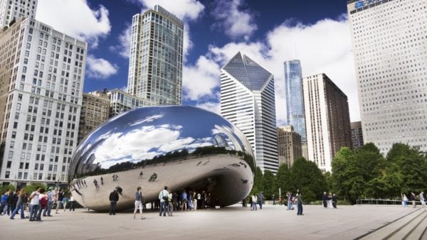 Visiting Chicago with Teens & Tweens: Cloud Gate (The Bean)