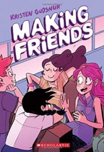Making Friends graphic novel for kids