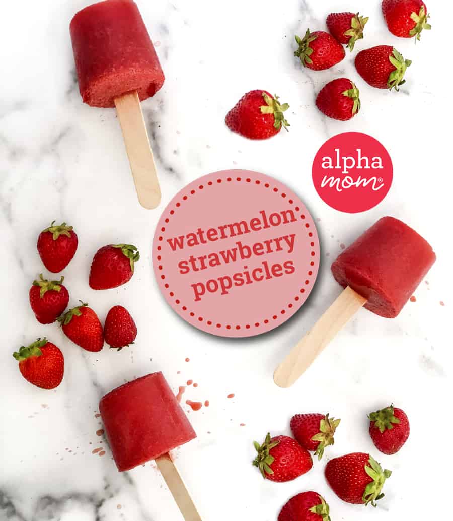 Make Your Own Strawberry Watermelon Popsicles   Alpha Mom