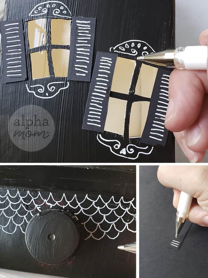 Milk Carton Haunted House (Halloween Craft) | Alpha Mom